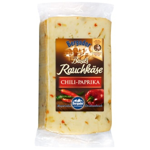 Bergader smoked cheese chilipepper 200g